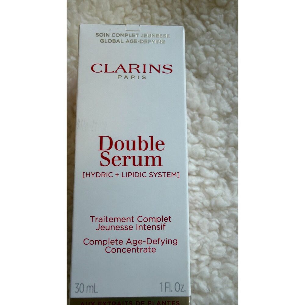 Clarins Double Serum Complete Age-Defying Concentrate 1 fl oz NIB